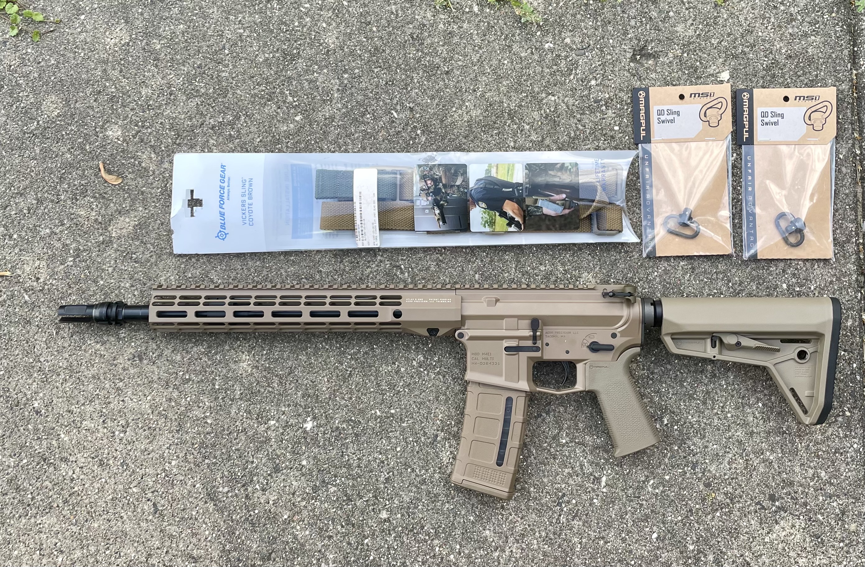 M4E1 5.56mm RIFLE 14.5" P&W DEAD AIR FLASH HIDER - Image 2