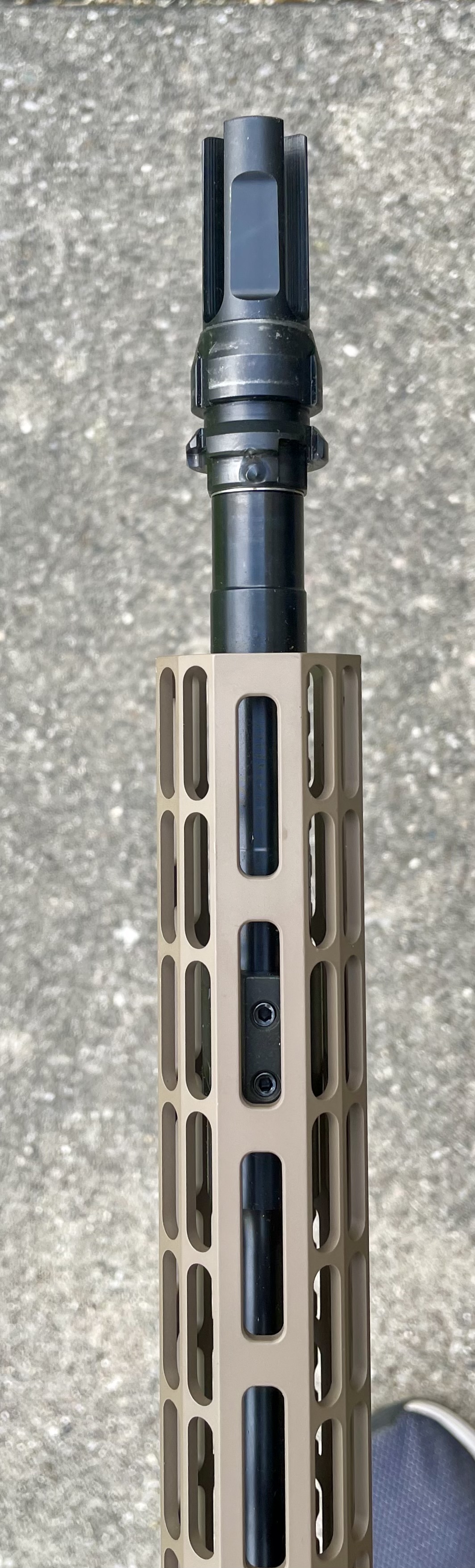 M4E1 5.56mm RIFLE 14.5" P&W DEAD AIR FLASH HIDER - Image 3