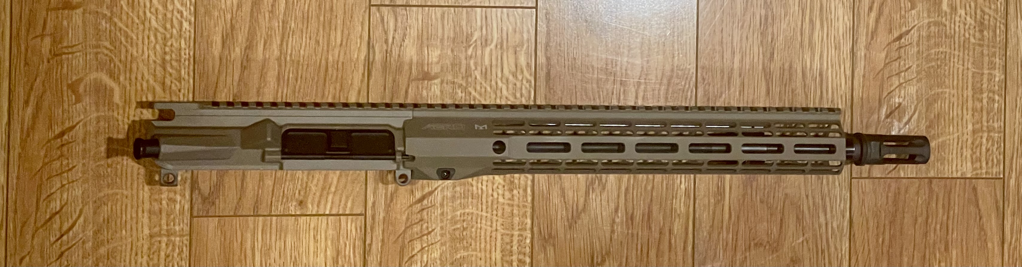 AERO Precision 13.7" FDE Upper w/ R-oneM-LOK
