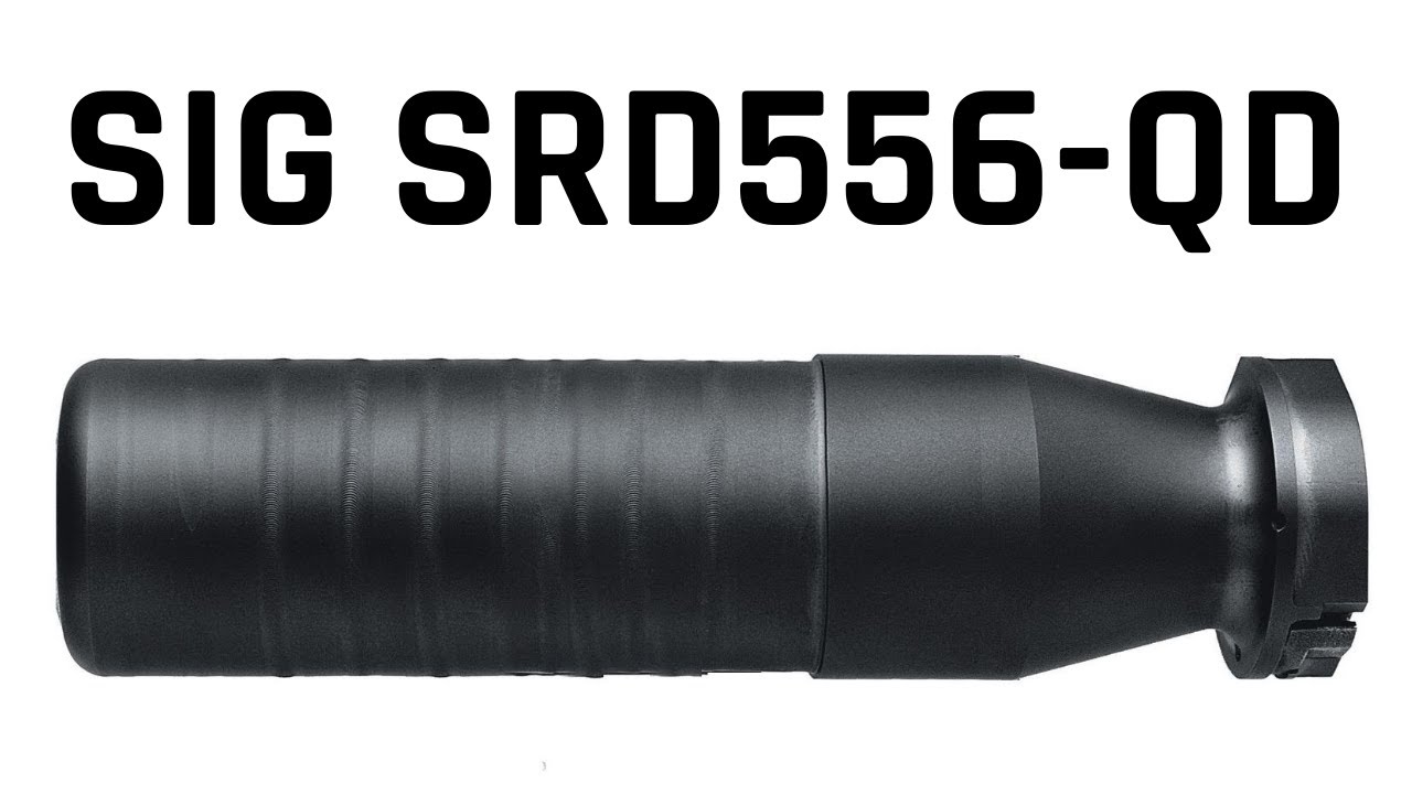 Sig SRD556 QD INCONEL Suppressor 