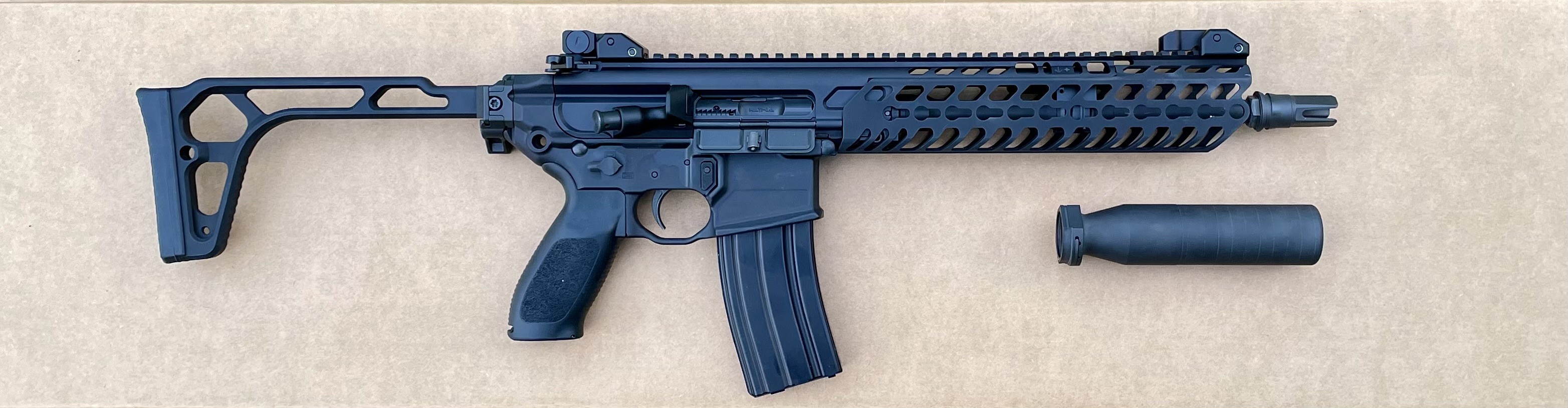 Sig MCX SBR and Inconel Sig Silencer - Image 2